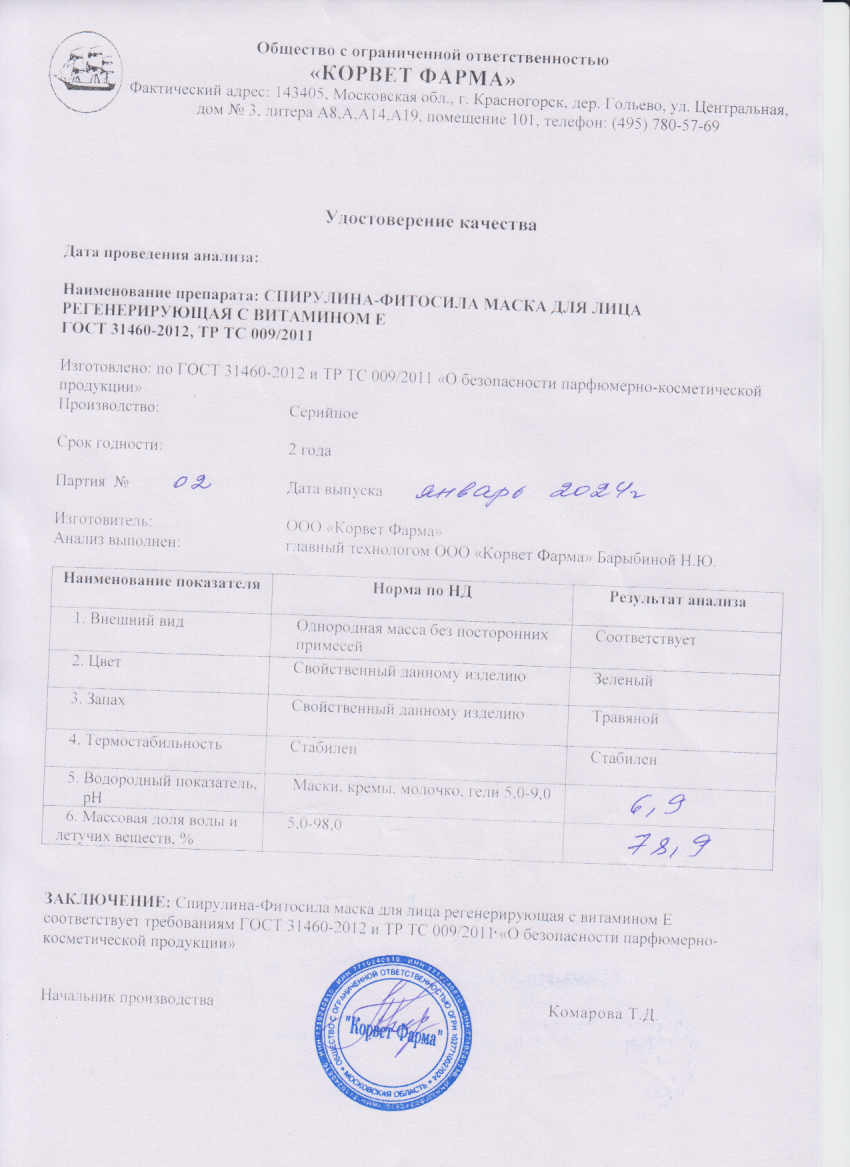 Паспорт №01202402